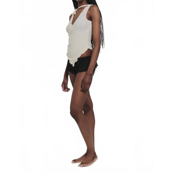 NEW FIND ME NOW mariposa sleeveless wrap top in cloud - Picture 2 of 3